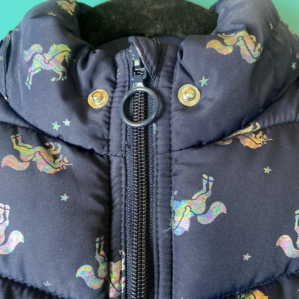 H&M LABEL OF GRADED GOODS GIRLS PUFFER VEST SIZE 6-8